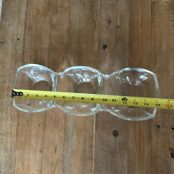 Divided Glass Serving Dish - Picture 9 of 11